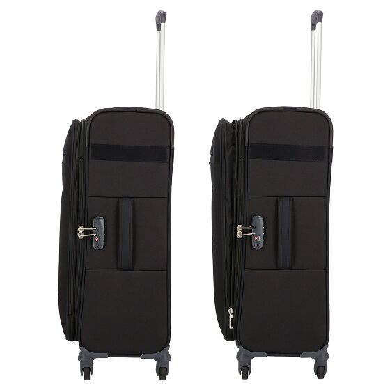 Samsonite Citybeat 4 Rollen Kofferset 3-teilig mit Dehnfalte