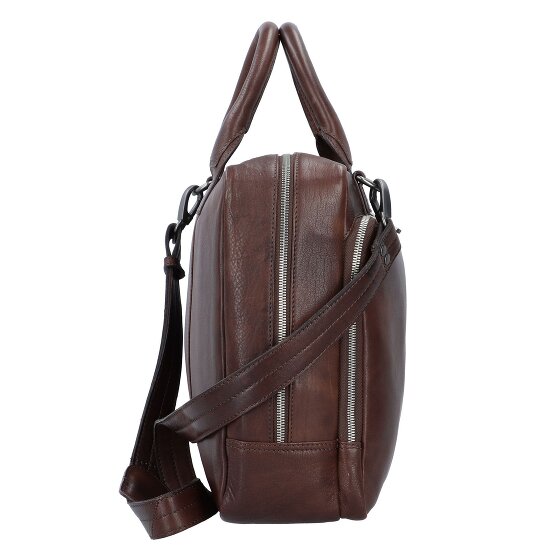 Plevier Vintage Bill Aktentasche Leder 40 cm Laptopfach