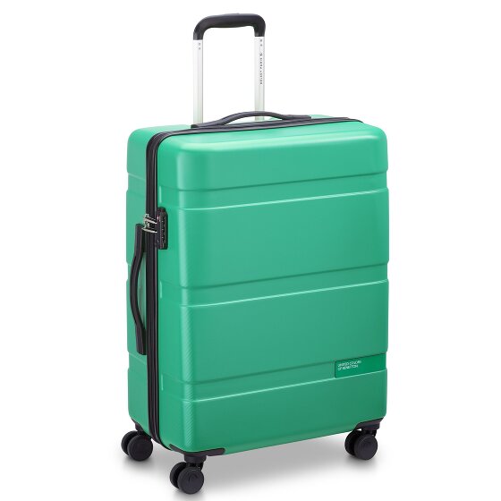 Delsey Paris x United Colors of Benetton Now Hardside 4-Rollen Kofferset 3 tlg. mit Dehnfalte