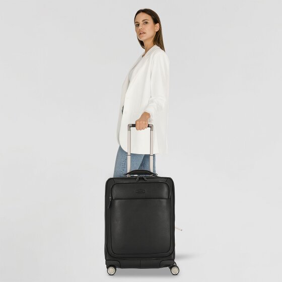 Piquadro Modus Special 4 Rollen Trolley Leder 59 cm