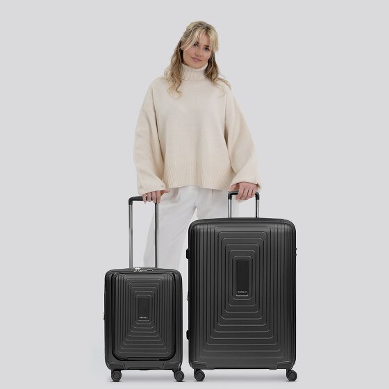Redolz Essentials 14 4-Rollen Kofferset 2 tlg. Laptopfach mit Dehnfalte