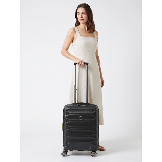 Delsey Paris Meteor 4 Rollen Kabinentrolley 55 cm mit Dehnfalte