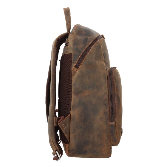 Plevier Hertz Daypack Leder 45 cm Laptopfach