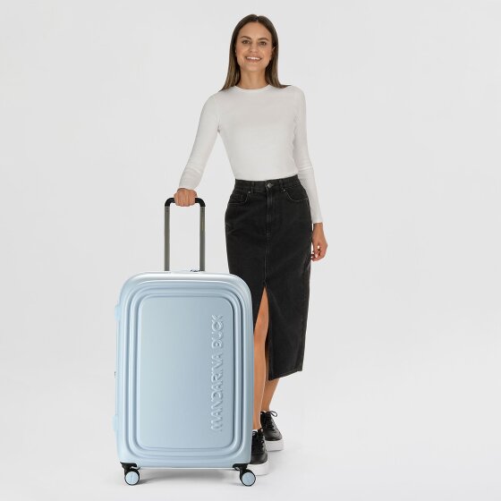 Mandarina Duck Logoduck + 4 Rollen Trolley L 75 cm