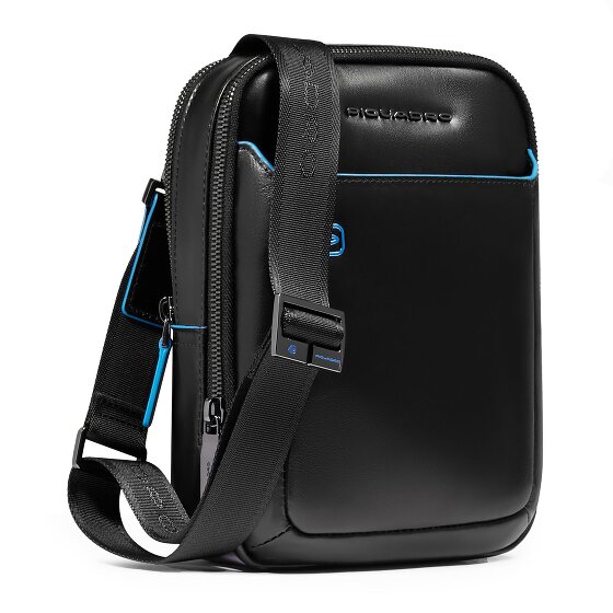 Piquadro Blue Square Mini Bag Umhängetasche Leder 17 cm