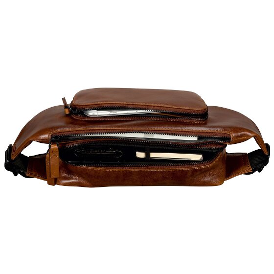 Leonhard Heyden Porto Gürteltasche Leder 28 cm