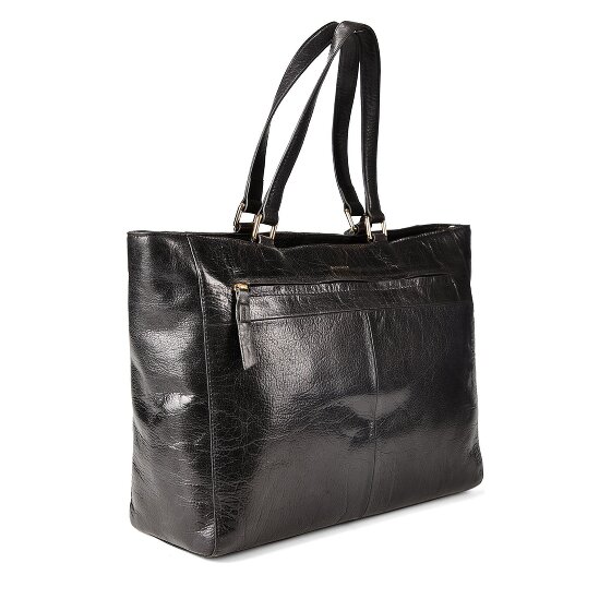 Burkely Fine Florence Shopper Tasche Leder 36 cm Laptopfach
