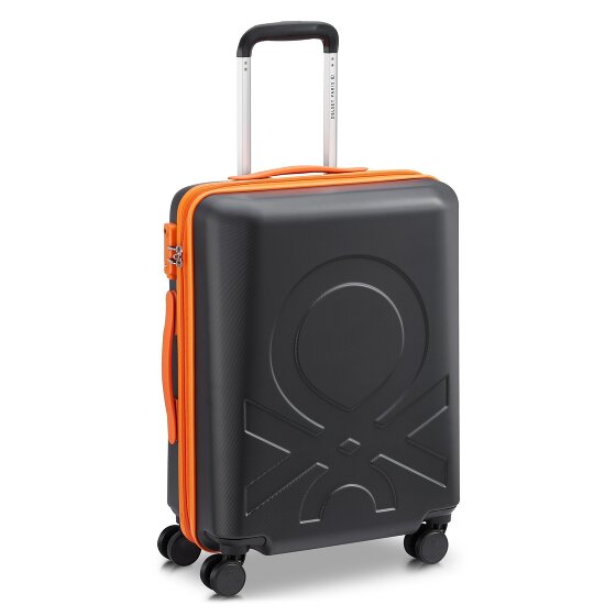 Delsey Paris x United Colors of Benetton Fabrica 4-Rollen Kabinentrolley 55 cm