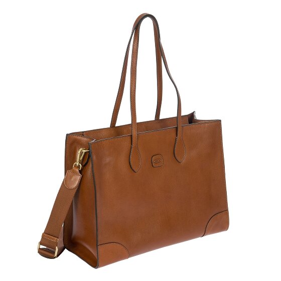 Bric's Volterra Shopper Tasche M Leder 40.5 cm Laptopfach