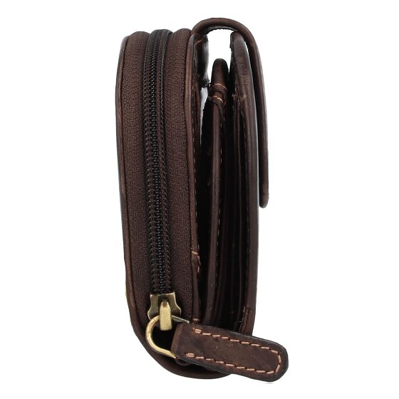 Greenburry Tornado Geldbörse RFID Schutz Leder 14 cm