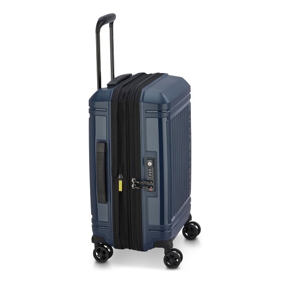 Delsey Paris Lutece Se 4 Rollen Kabinentrolley 55 cm mit Dehnfalte