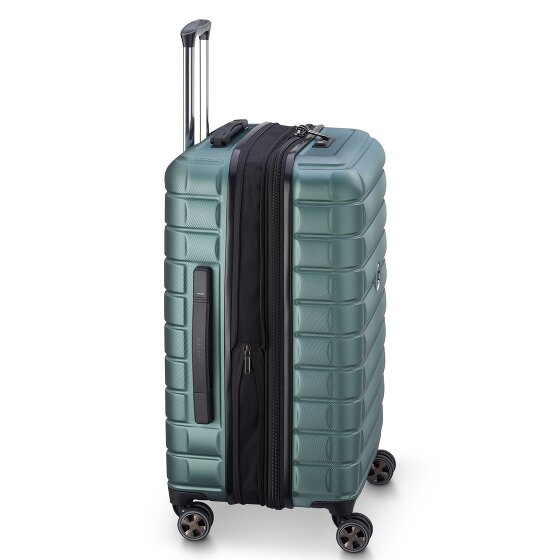 Delsey Paris Shadow 5.0 4 Rollen Trolley 66 cm mit Dehnfalte