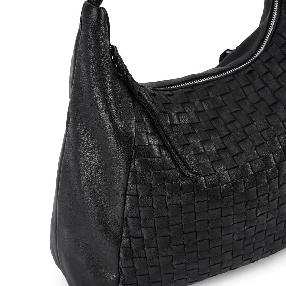 FredsBruder Calm Weave Schultertasche Leder 38 cm