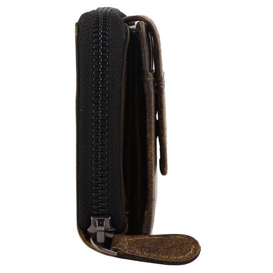 Greenburry Destressed Geldbörse RFID Schutz Leder 13.5 cm