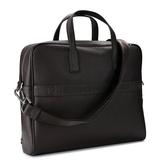 Boss Zair Aktentasche Leder 40 cm Laptopfach