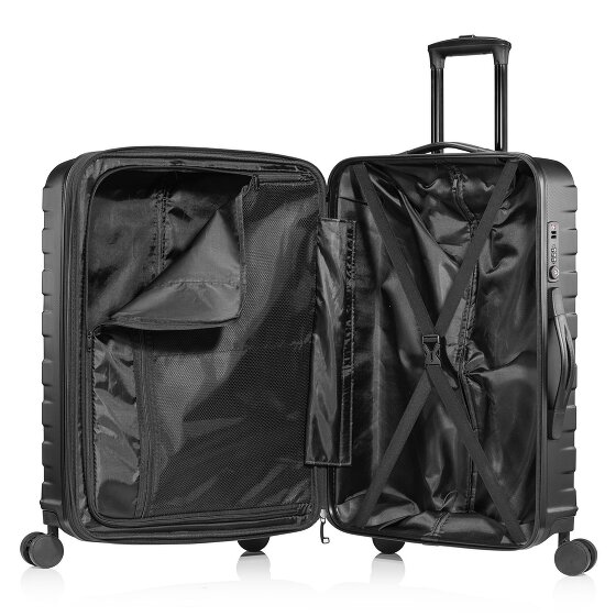 Pack Easy Clipper by Pack Easy Kosmo 4 Rollen Trolley 67 cm mit Dehnfalte
