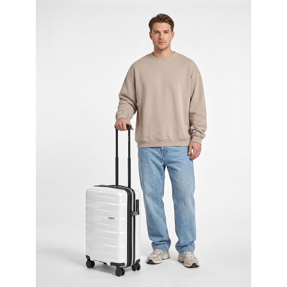 Bergpfeil Travel 4 Rollen Kabinentrolley S 55 cm mit Dehnfalte