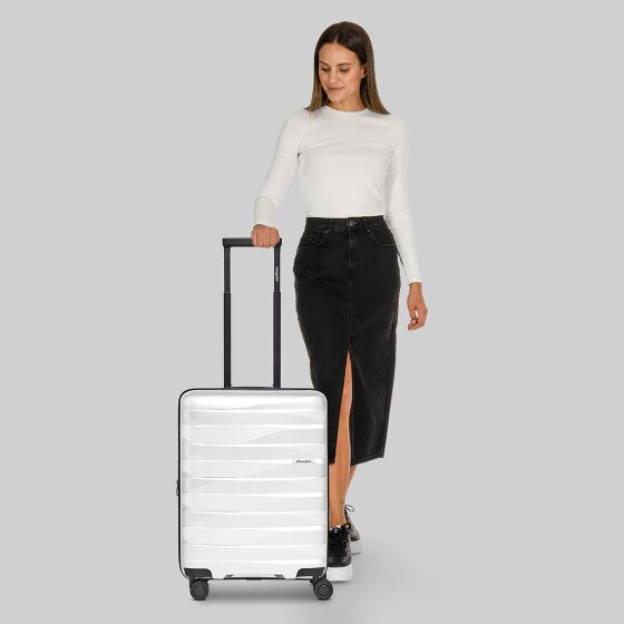Bergpfeil Travel 4-Rollen Kabinentrolley S 55 cm mit Dehnfalte
