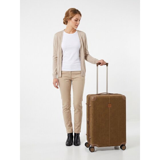 Bric's Life 4 Rollen Trolley M 71 cm mit Dehnfalte