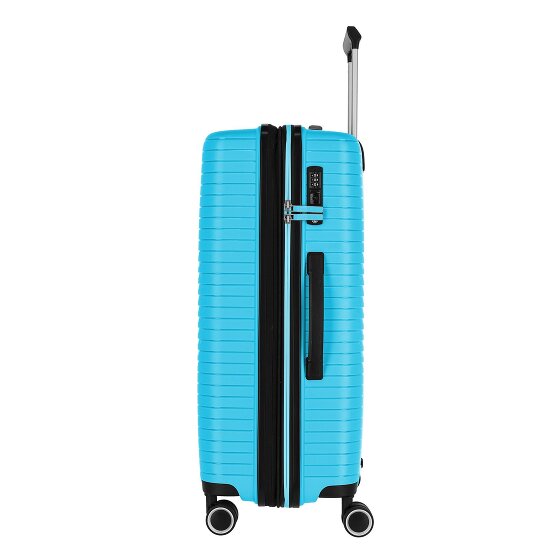 Travelite Orbita 4 Rollen Trolley 67 cm mit Dehnfalte