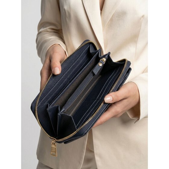 Lazarotti Bologna Leather Zip-Around Geldbörse Handytasche Leder 19 cm