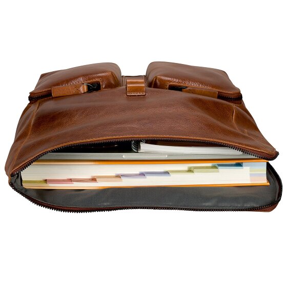 Leonhard Heyden Porto Umhängetasche Leder 32 cm