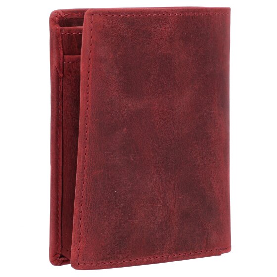 Greenburry Vintage Geldbörse Hirsch Leder 9,5 cm