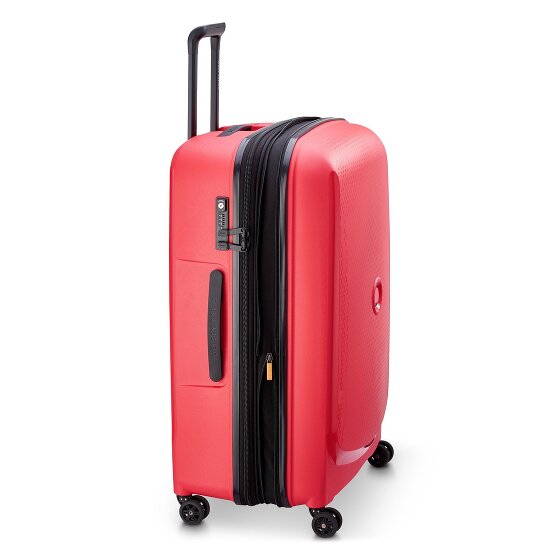 Delsey Paris Belmont Plus 4 Rollen Trolley L 76 cm mit Dehnfalte