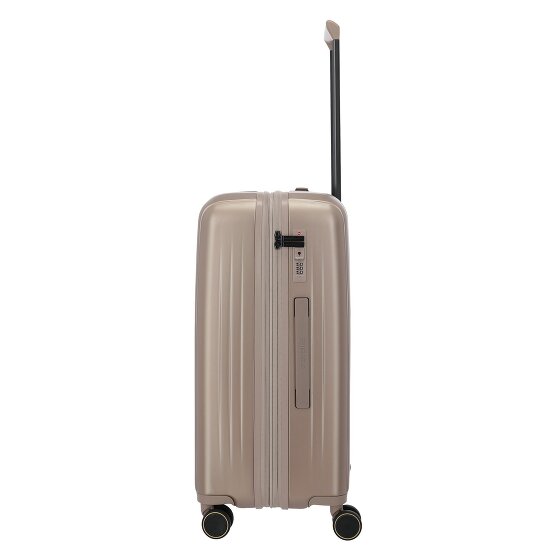 Travelite Barbara 4 Rollen Trolley 65 cm mit Dehnfalte