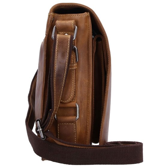 Greenburry Vintage Cafe-Racer Messenger Leder 33 cm