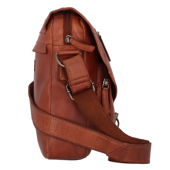 Greenburry Vintage Umhängetasche Leder 23 cm