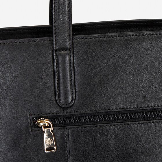 Jekyll & Hide Madrid Shopper Tasche RFID Schutz Leder 44 cm Laptopfach