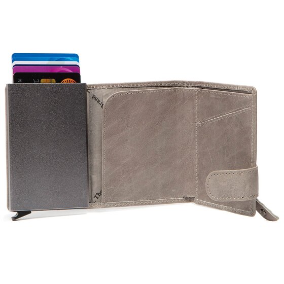 The Chesterfield Brand Antique Buff Kreditkartenetui RFID Schutz Leder 7 cm