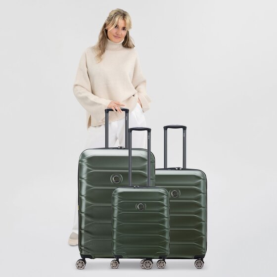 Delsey Paris Meteor 4 Rollen Kofferset 3-teilig mit Dehnfalte