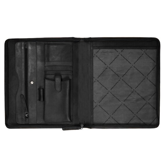 The Chesterfield Brand Wax Pull Up Schreibmappe Leder 22 cm