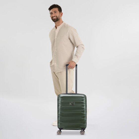 Delsey Paris Meteor 4 Rollen Kabinentrolley 55 cm mit Dehnfalte