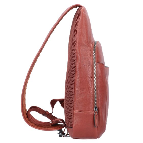 Piquadro Black Square Umhängetasche Leder 20 cm