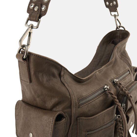 FredsBruder All My Pockets Schultertasche Leder 33 cm