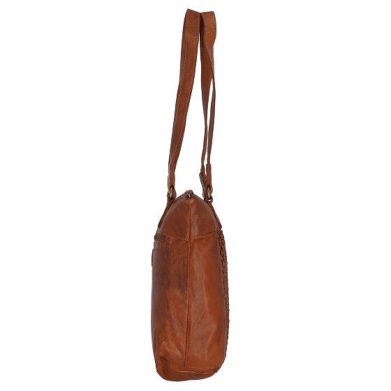 Greenland Nature Femi & Nine Schultertasche Leder 35 cm