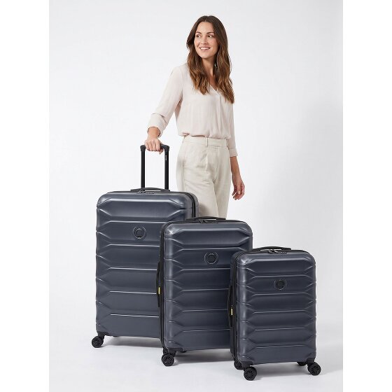 Delsey Paris Meteor 4 Rollen Kofferset 3-teilig mit Dehnfalte