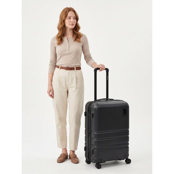 Redolz Pro ABS 4 Rollen Trolley 65 cm mit Dehnfalte