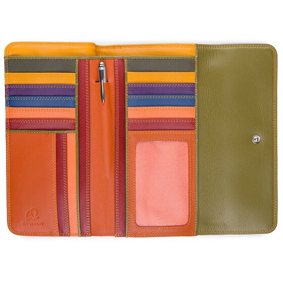 Mywalit Tri-fold Zip Wallet Geldbörse Leder 17 cm