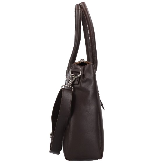 Burkely Vintage Valerie Schultertasche Leder 39 cm Laptopfach