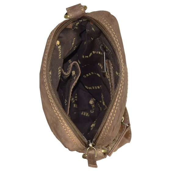 Greenburry Vintage Umhängetasche Leder 18 cm