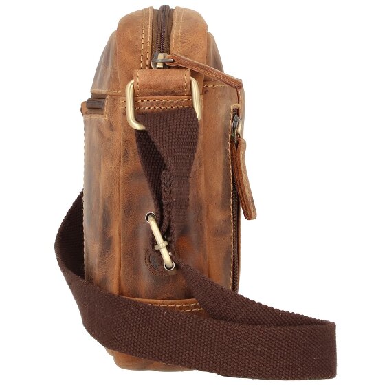 Greenburry Vintage Umhängetasche Leder 18 cm