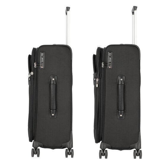 Samsonite Beauhaven 4 Rollen Kofferset 3-teilig mit Dehnfalte