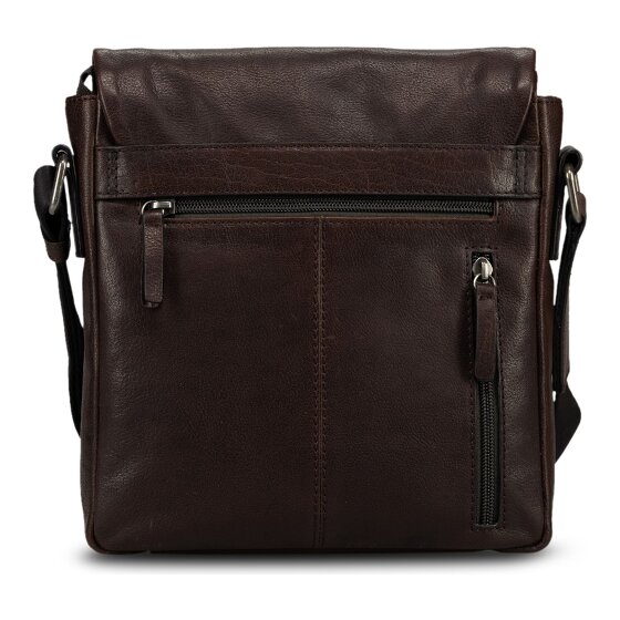 Jost Glasgow Umhängetasche S RFID Schutz Leder 23 cm