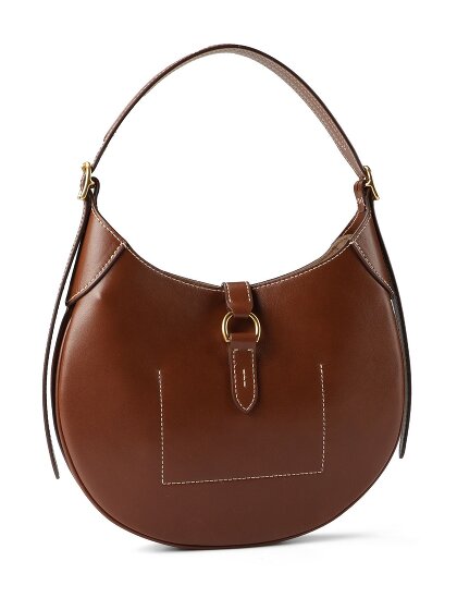 POLO RALPH LAUREN Polo ID Handtasche Leder 25 cm