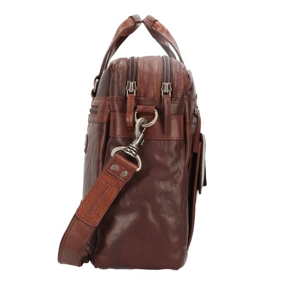 Spikes & Sparrow Aktentasche Leder 41 cm Laptopfach