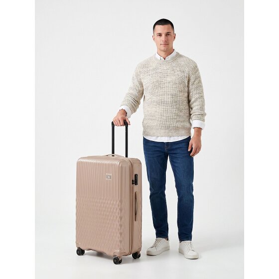 Pack Easy Flow 4 Rollen Trolley L 75 cm mit Dehnfalte